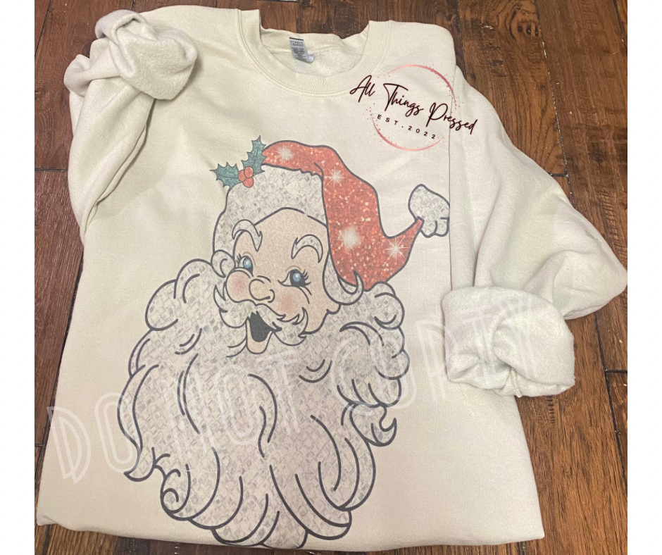 Vintage Santa Sweatshirt