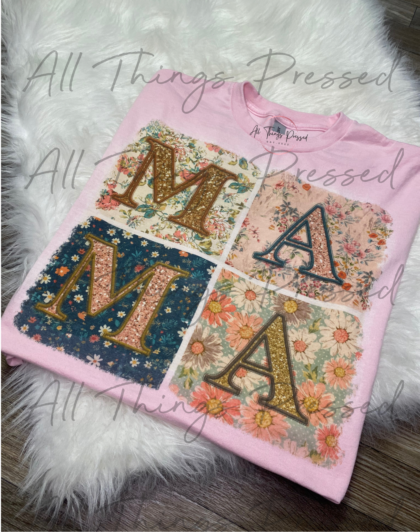 Quilted Mama T Shirt