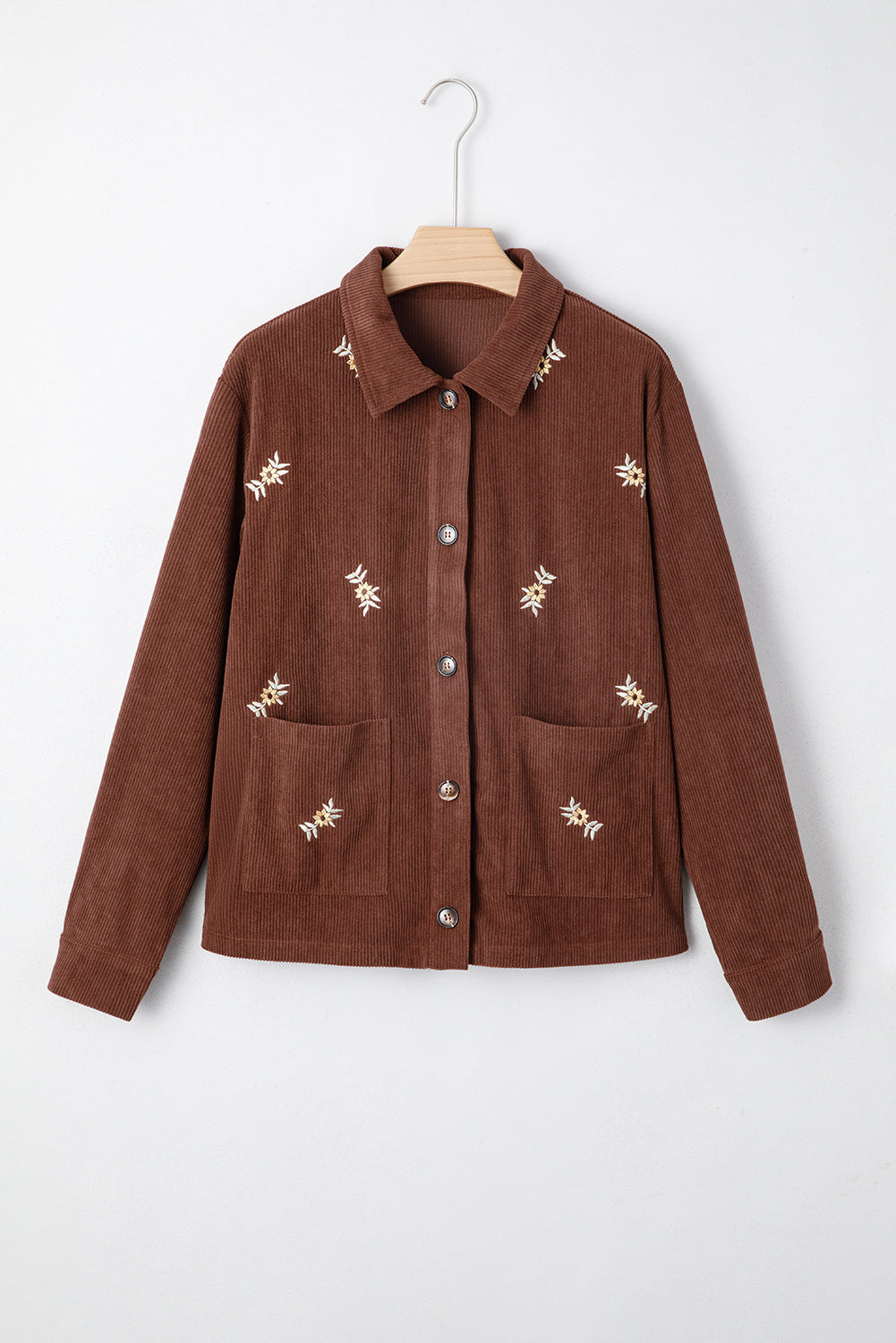 Floral Embroidered Corduroy Jacket September.