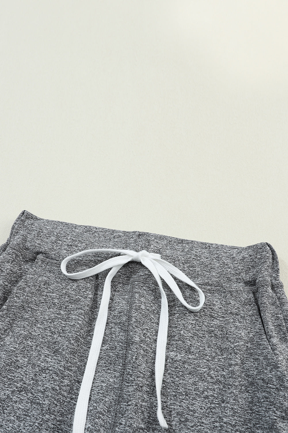 Grey Drawstring Joggers FB