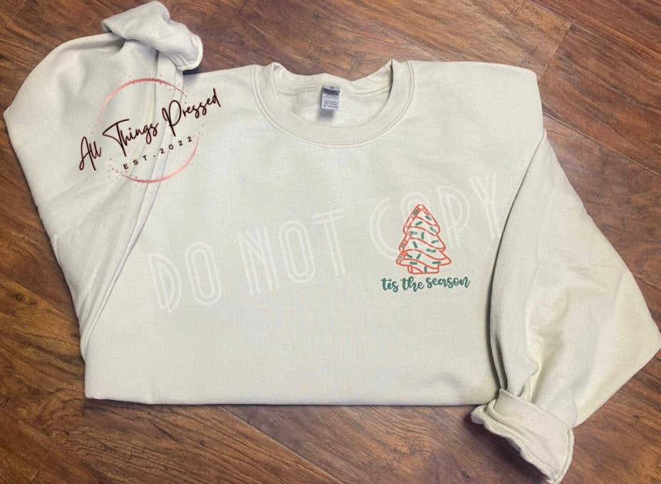 Christmas Cake Sweatshirt