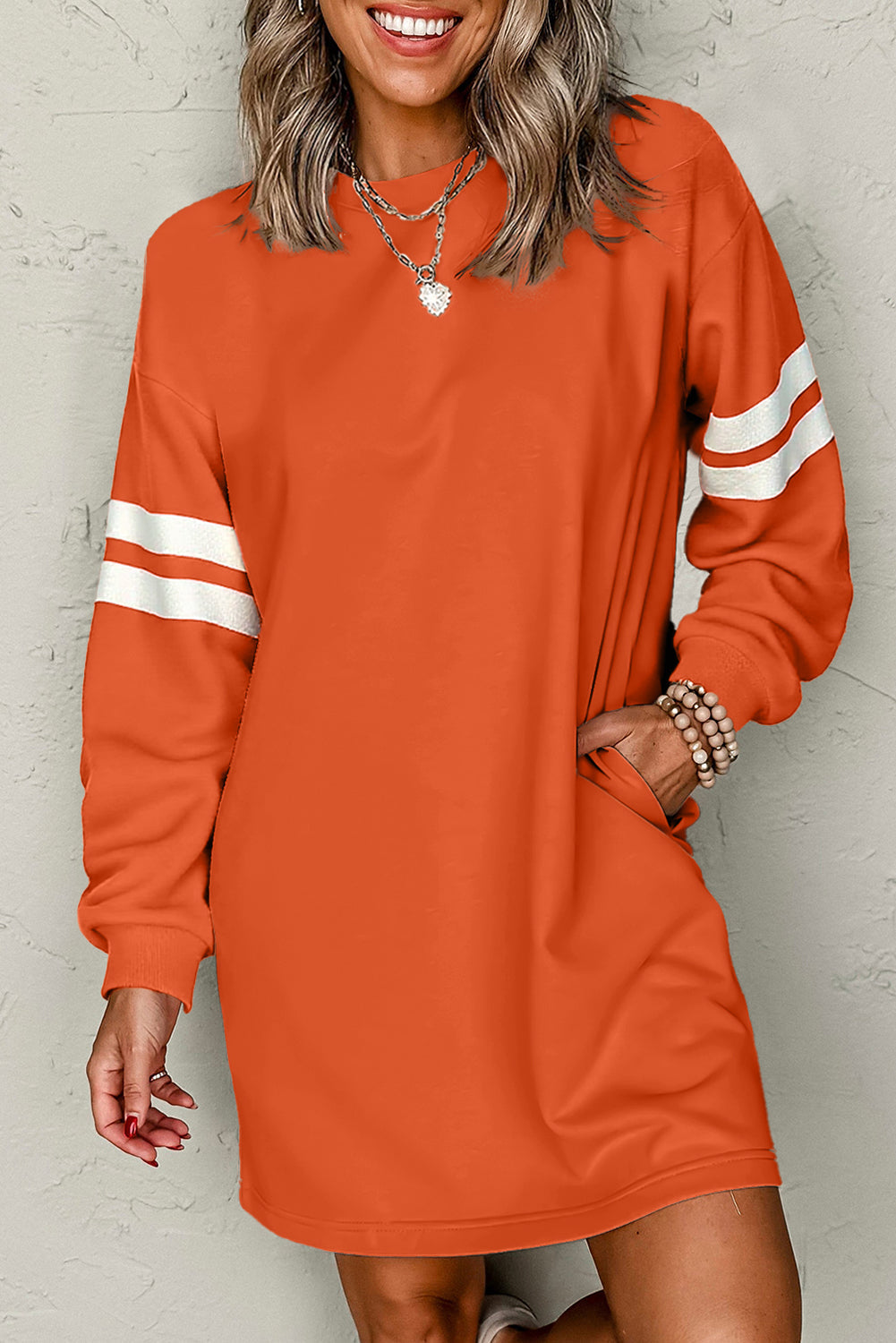 Varsity Dress *MULTIPLE COLORS* FB
