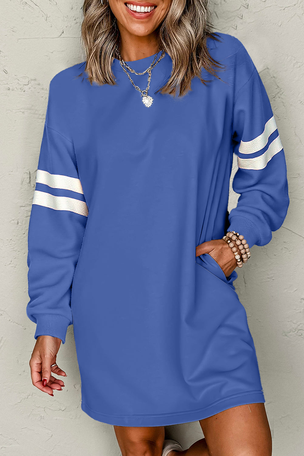 Varsity Dress *MULTIPLE COLORS* FB