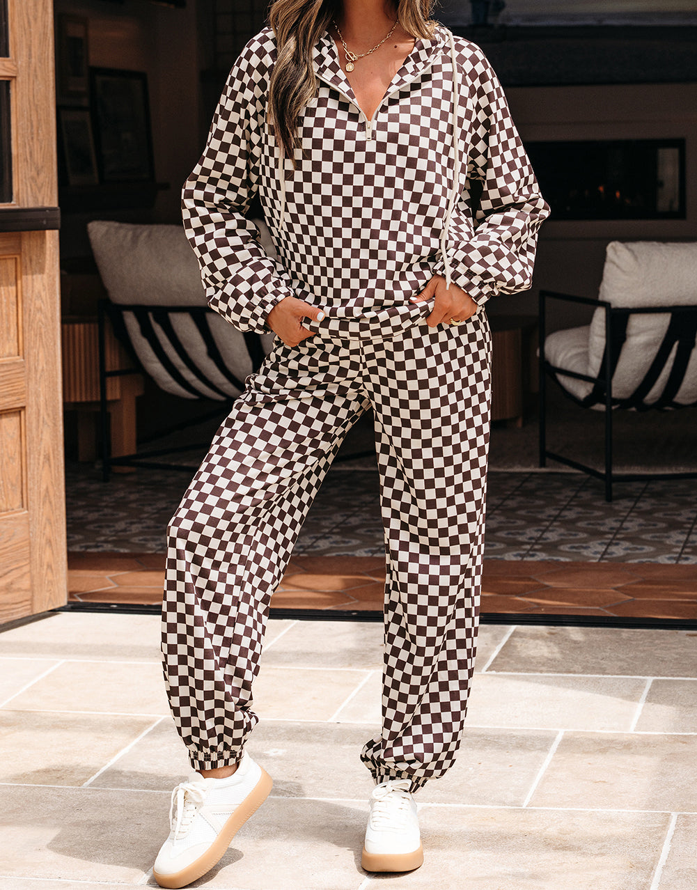 Checkered Athletic Set LT