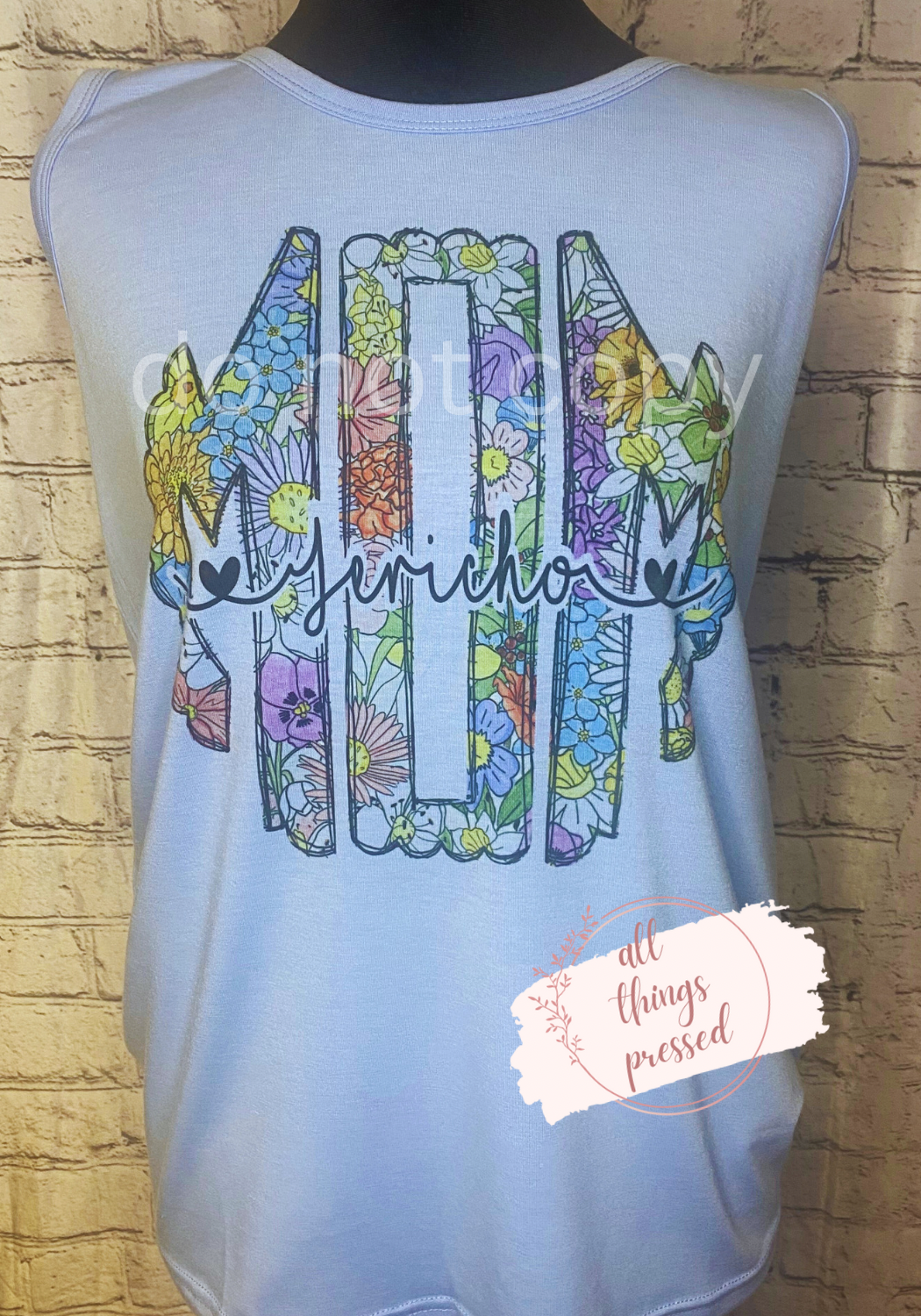 Custom MOM monogram