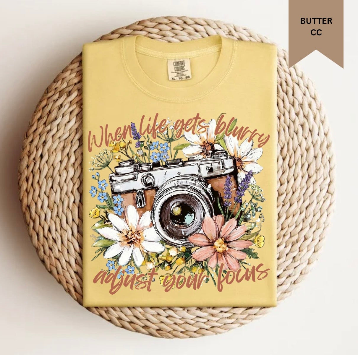 When Life Gets Blurry Tee.