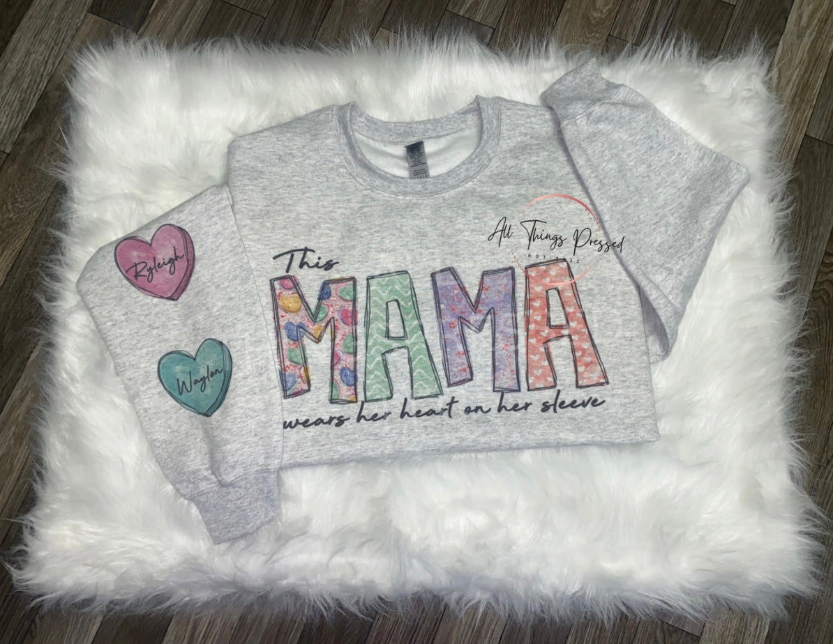 Custom Heart On Sleeve