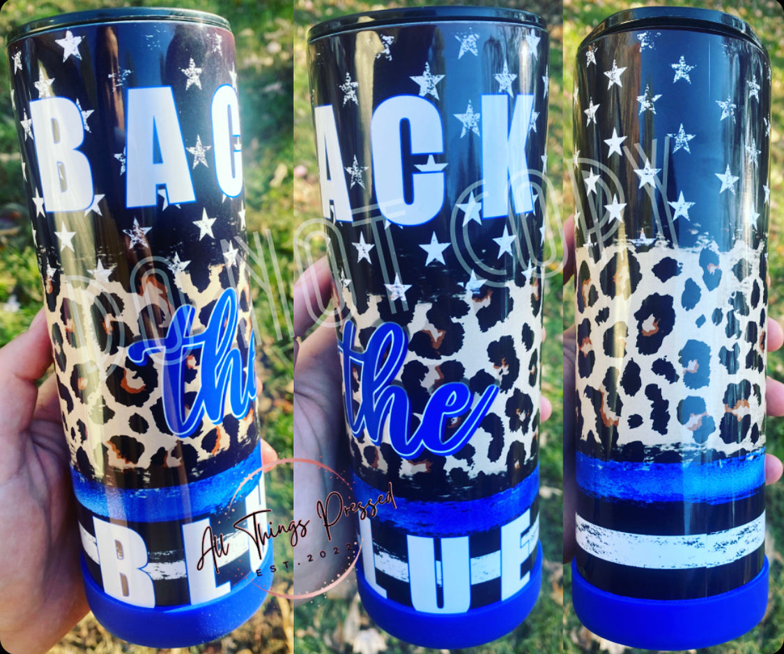 Back The Blue Tumbler