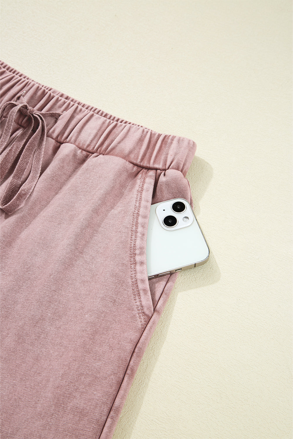 Mineral Wash Drawstring Pants FB