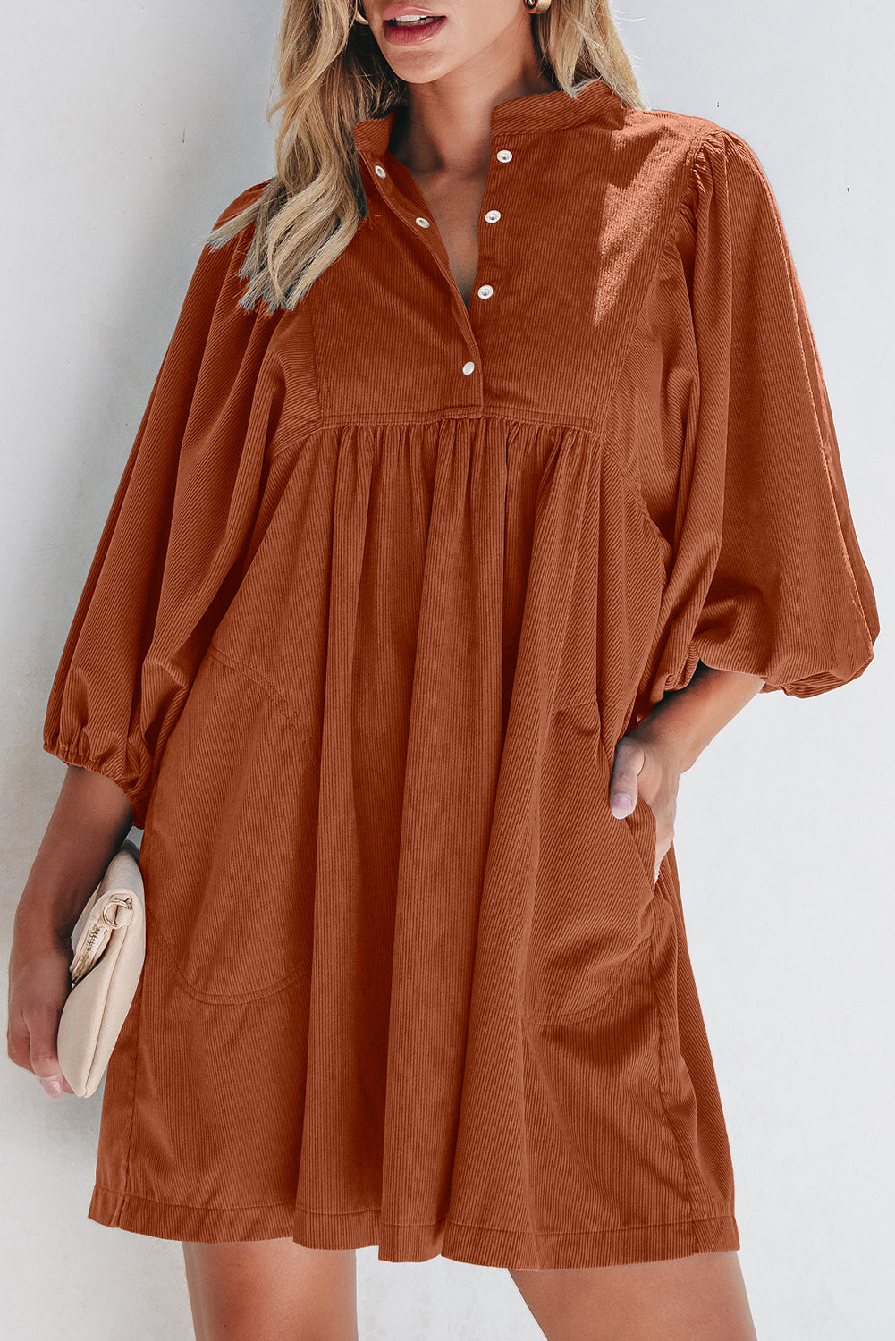 Corduroy Fall Dress FB