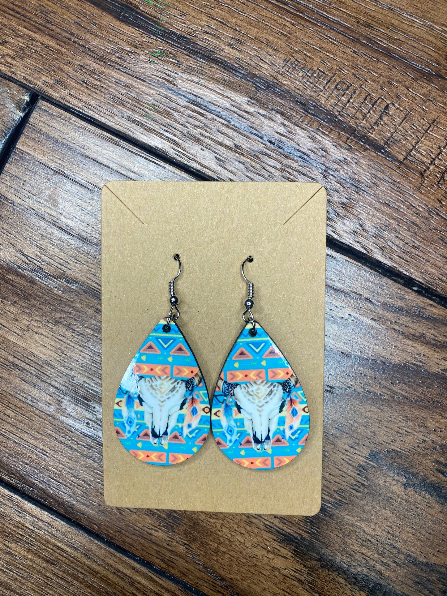 Boho Skull Earrings