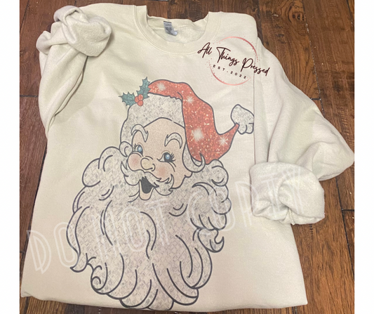 Vintage Santa Sweatshirt