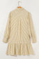 Brown Stripe Collared Dress LT