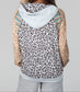 Multicolor Leopard Patchwork Hoodie LT