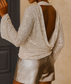 Sequin Bell Top FB