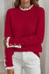 Lace Trim Sweater FB