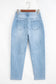 High Rise Barrel Jeans RTS