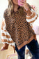 Purple Stripe Leopard Pullover FB