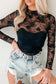 Floral Mesh Top *MULTIPLE COLORS* RTS