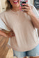 Twist Ribbed Plus Size Top RTS