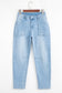 High Rise Barrel Jeans RTS