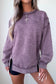 Mineral Wash Side Slit Sweatshirt FB