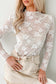 Floral Mesh Top *MULTIPLE COLORS* RTS
