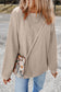 WNW Ribbed Oversize Sweatshirt *multiple colors* RTS