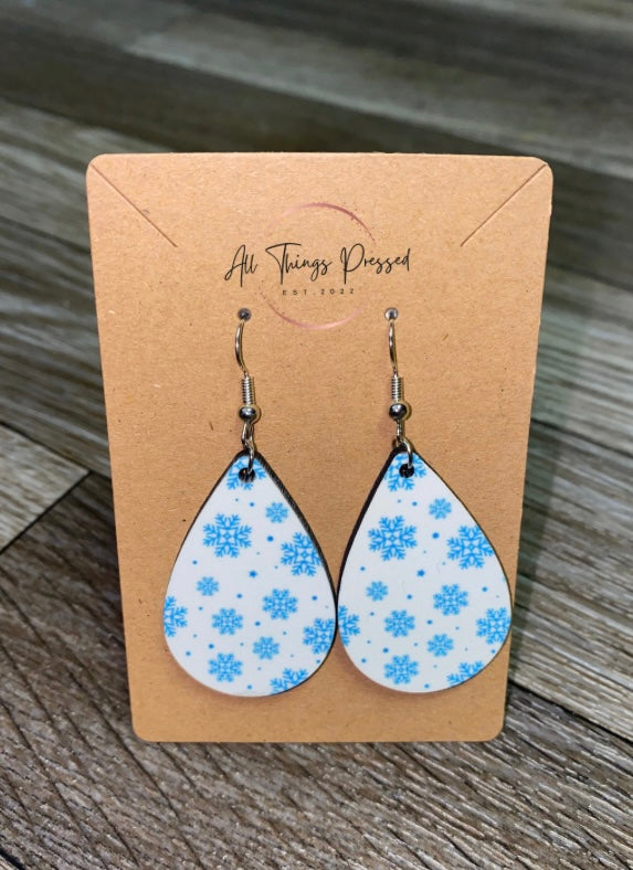 Snow Flake Earrings