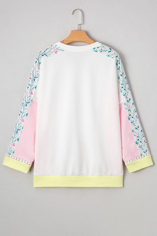 Floral Patchwork Top LT