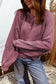 Lace Mineral Wash Baggy Sweatshirt RTS