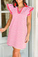 Stripe Contrast Dress RTS