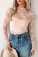 Floral Mesh Top *MULTIPLE COLORS* FB