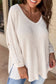 Waffle Knit Loose Fit Top RTS