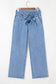Western Sash Wide Leg Jeans LT