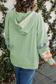 Lace Floral Hooded Pullover LT