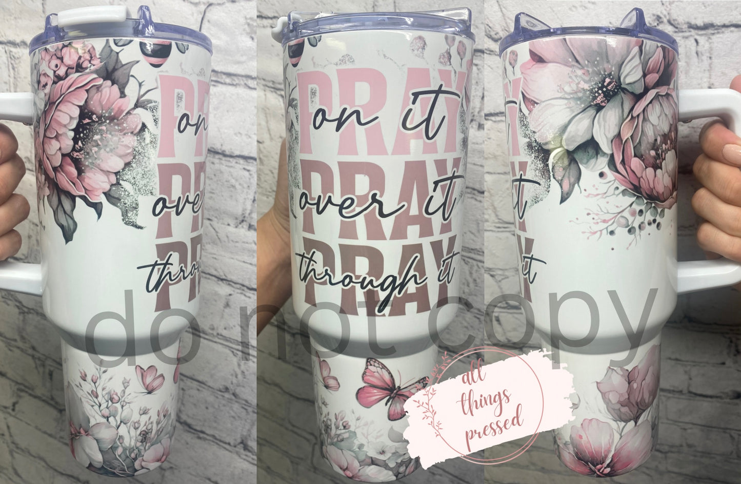 40 oz Prayer Tumbler