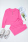 Pink Jogger Pants Set LT