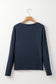 Navy Long Sleeve V-Neck Top FB