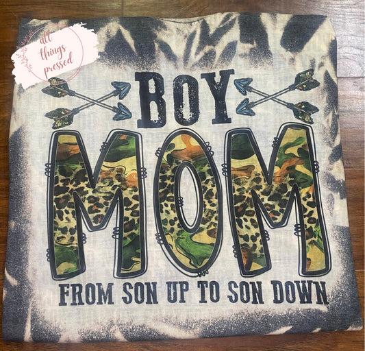 Boy Mom T Shirt