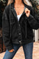 Black Denim Hooded Jacket September.