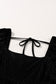 Black Velvet Babydoll Dress LT