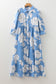 Blue Floral Fall Midi LT