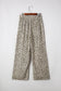 Brown Leopard Loose Pants LT