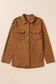 Brown Textured Shacket LT