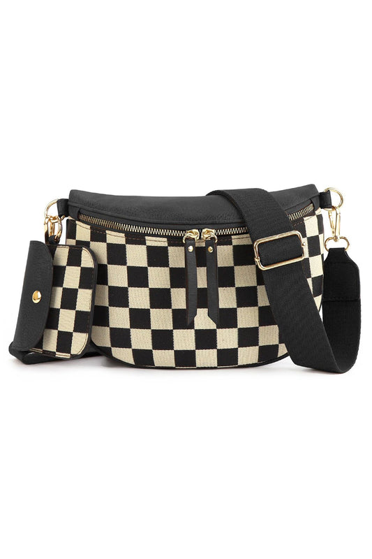 Checkered Shoulder Bag FB