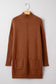 Chestnut Ribbed Sweater Dress September.