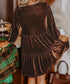 Velvet Mini Dress September.