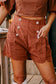 Clay Button Corduroy Shorts RTS