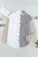 Color Block Corduroy Shacket LT